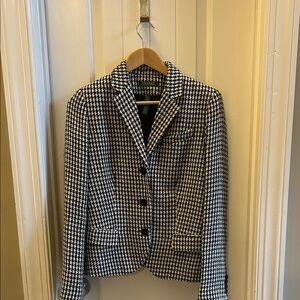 Lauren Ralph Lauren Houndstooth blazer